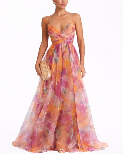 Lola | Vestido maxi floral encantador