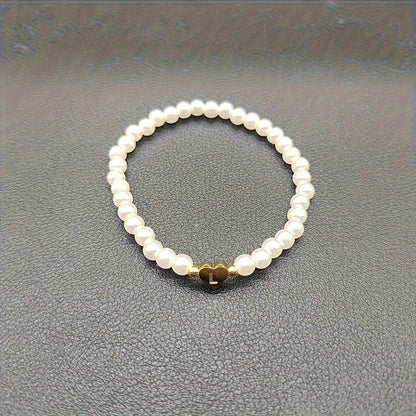 Pulsera Chic con Inicial en Corazón (A-Z)