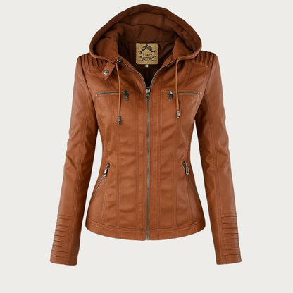 Monika | chaqueta de piel vegana