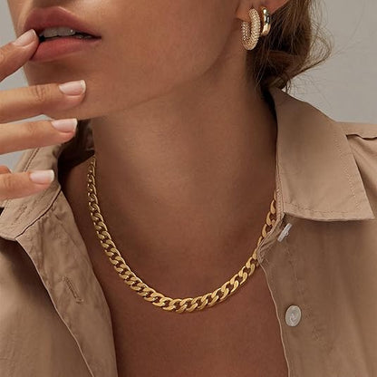 Collar Chunky Eslabones Cubanos