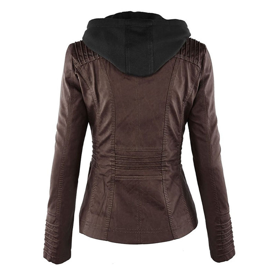 Monika | chaqueta de piel vegana