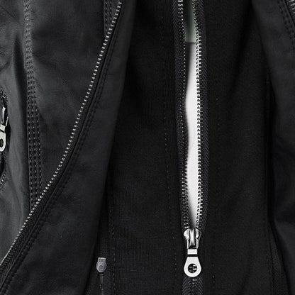 Monika | chaqueta de piel vegana