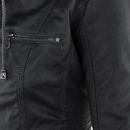 Monika | chaqueta de piel vegana