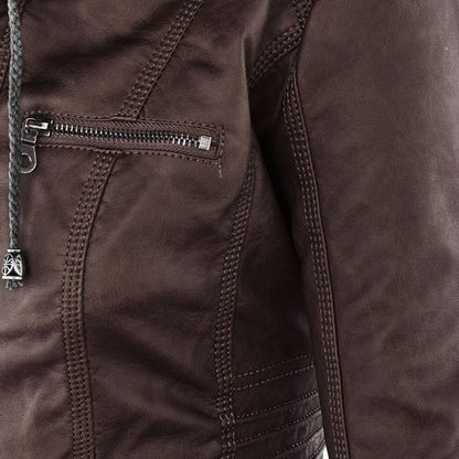 Monika | chaqueta de piel vegana