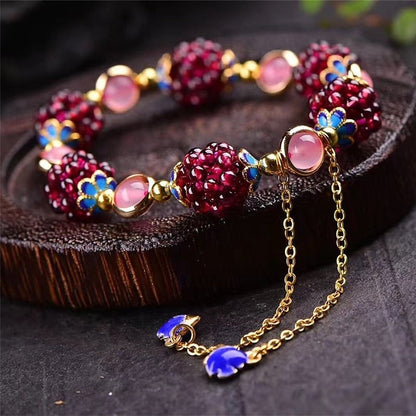 Pulsera Berries con Piedras Naturales