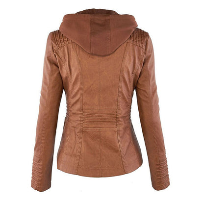 Monika | chaqueta de piel vegana