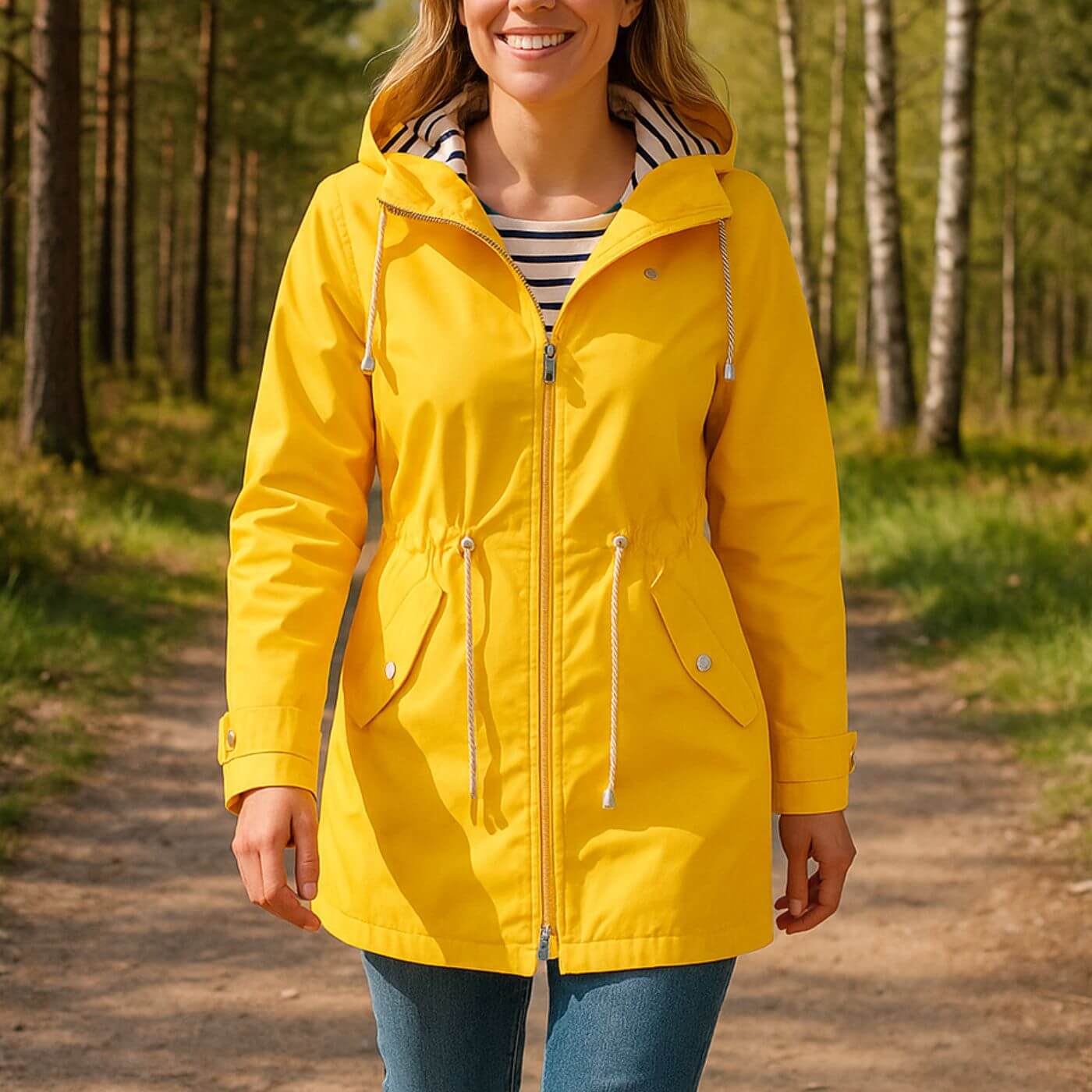 Lumina | Chaqueta Impermeable Elegante