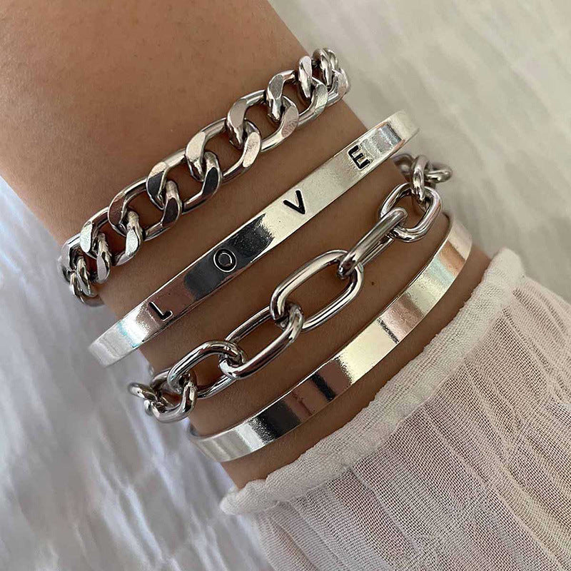 Pulsera Elan Mercer Oro Blanco
