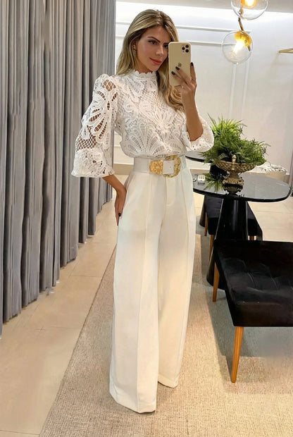 María | Conjunto de Blusa y Pantalón