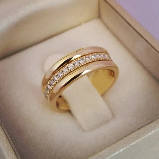 Anillo Vintage con Circonia