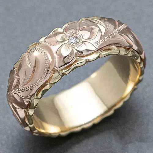 Anillo Oro "Rose Antique"