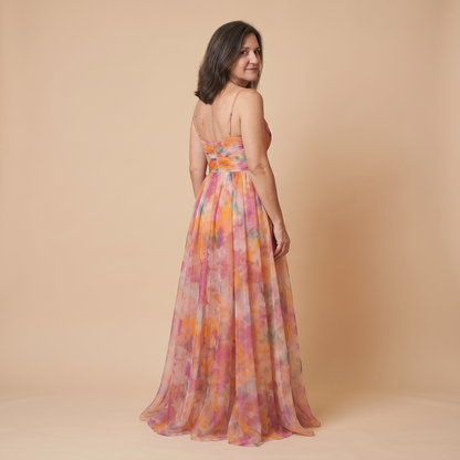 Lola | Vestido maxi floral encantador