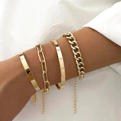 Pulsera Elan Mercer Oro Blanco