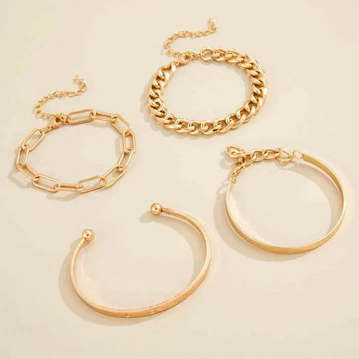 Pulsera Elan Mercer Oro Blanco