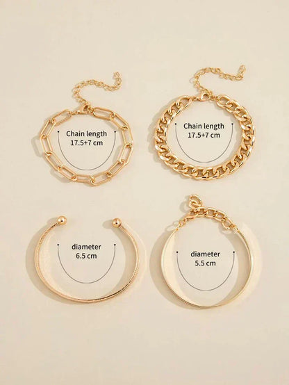 Pulsera Elan Mercer Oro Blanco